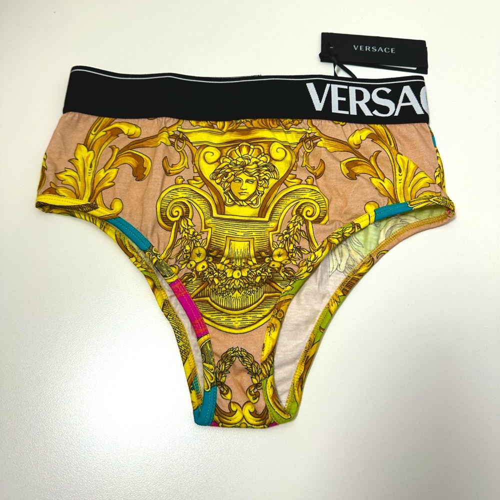 Versace high waist panties for woman